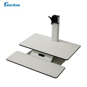 Wholesale Adjustable Height TV Lift Stand Motorized Drop Mobile TV Stand 100lbs from china suppliers