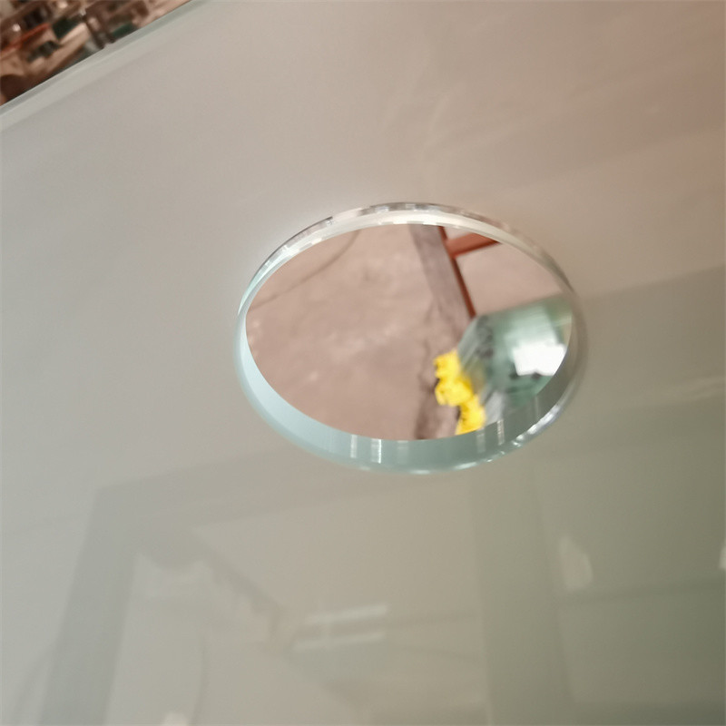 Frost Acid Etched Tempered Shower Glass 8-12mm Thk Swinging Glass Door