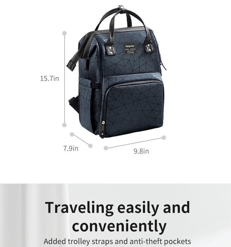 Diaper Bag Multi-function and large capacity Waterproof And Oil-proof Mummy Bag Baby Changing Bag