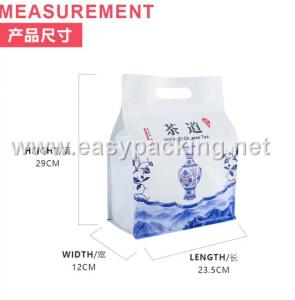 Wholesale Qual side sealed flat bottom pouches with zipper for food packaging from china suppliers