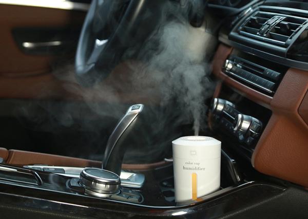 Color cup humidifier / mini ultrasonic air water bottle humidifier / oem