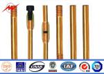Pure Earth Earth Bar Copper Grounding Rod Flat Pointed 0.254mm Thickness