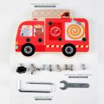 Busy Board Screw Bolt Set Toys For Kids Workbench Wooden Toys Montessori