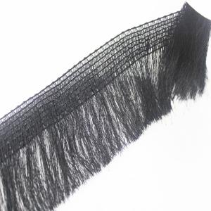 Wholesale Black 4.5cm Multi Layer Nylon Fringe Tassel Trim from china suppliers