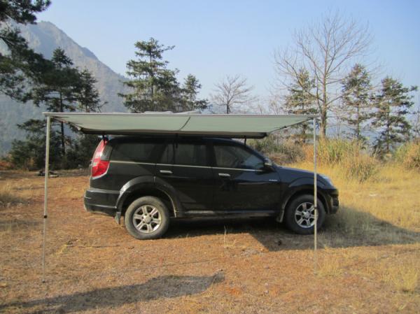 Flexible Positioning Off Road Vehicle Awnings Retractable Truck Awning CE