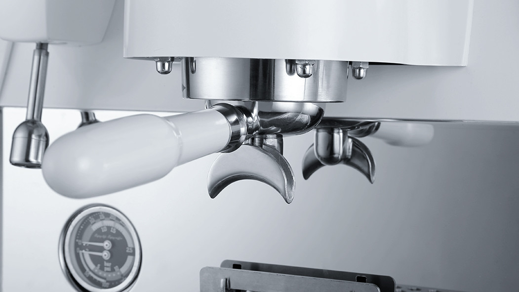 Artificial Marble Manual Commercial Coffee Machine / Semi Professional Espresso Machine