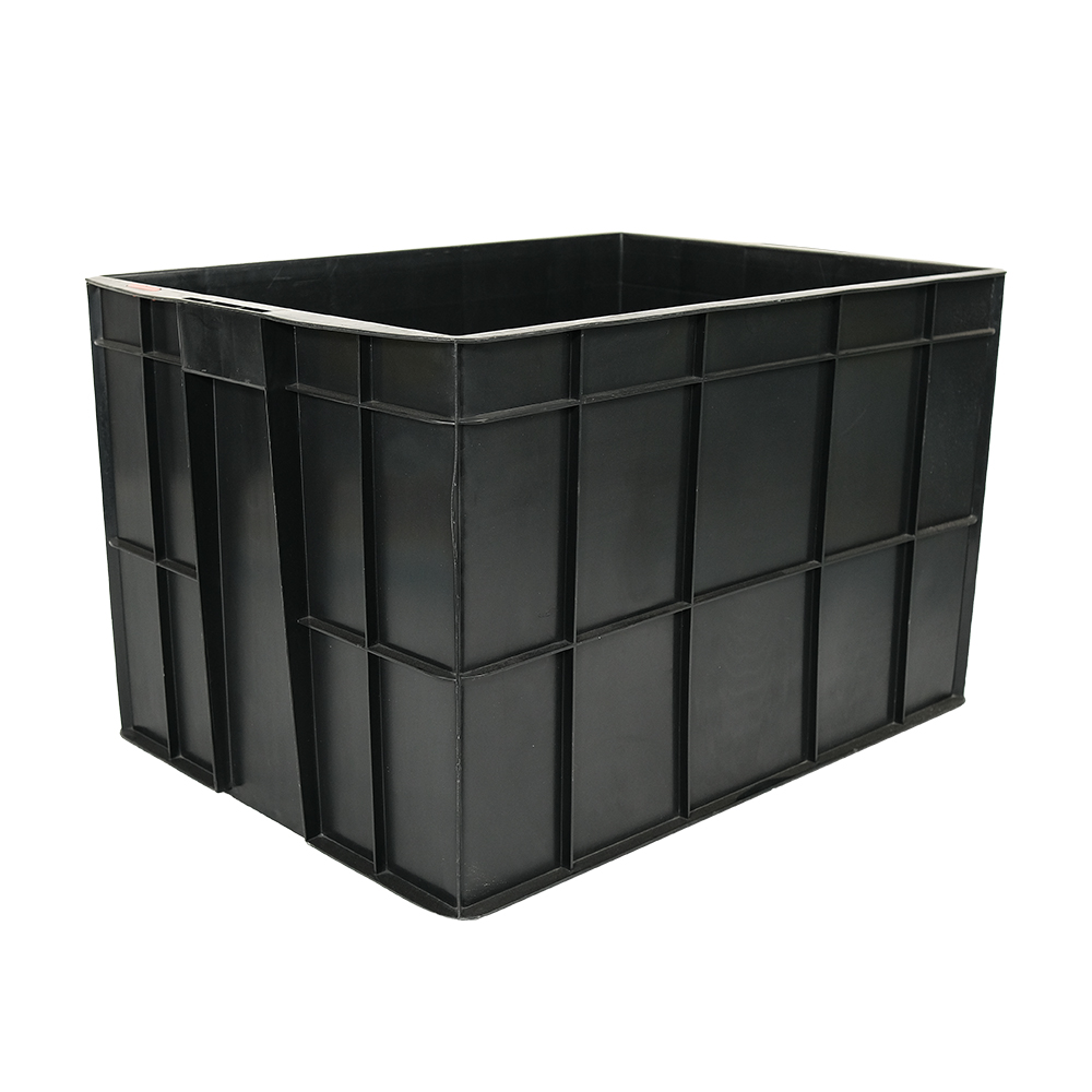 NO Foldable Home Plastic Shipping Turnover Crate for Customized Logo and Safe Moving
