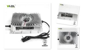 Wholesale Waterproof Marine Battery Charger 84V 20A 6.0 KG Lightweight And Portable from china suppliers