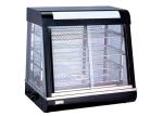 Electric Heating Cake Display Cabinet Counter Top 3-Layers Glass Food Warmer