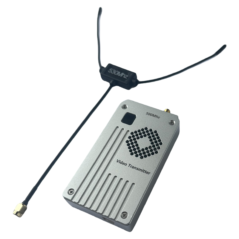 500-600Mhz FPV Video Transmitter 5 Watt Private Mold FM Wireless Analog Transmitter and Receiver with 8 Channels