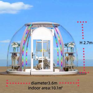 Wholesale Homestay Hotel Dining Homes Prefab Mobile Transparent Spare Outdoor Bubble House from china suppliers