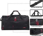 55Liter 24 Inch Lightweight Canvas Duffle Bags For Men Women
