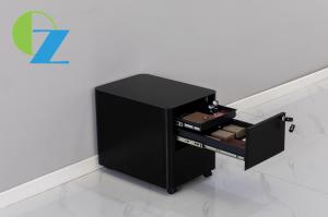 Wholesale Black 2 Drawer Mobile Pedestal Cabinet Office Furniture With Pencil Tray from china suppliers