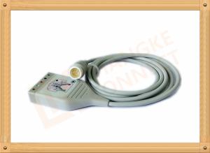 Wholesale 12 Pin Philips ECG Cables 5 Leads LL Stye AHA With Customized Length from china suppliers