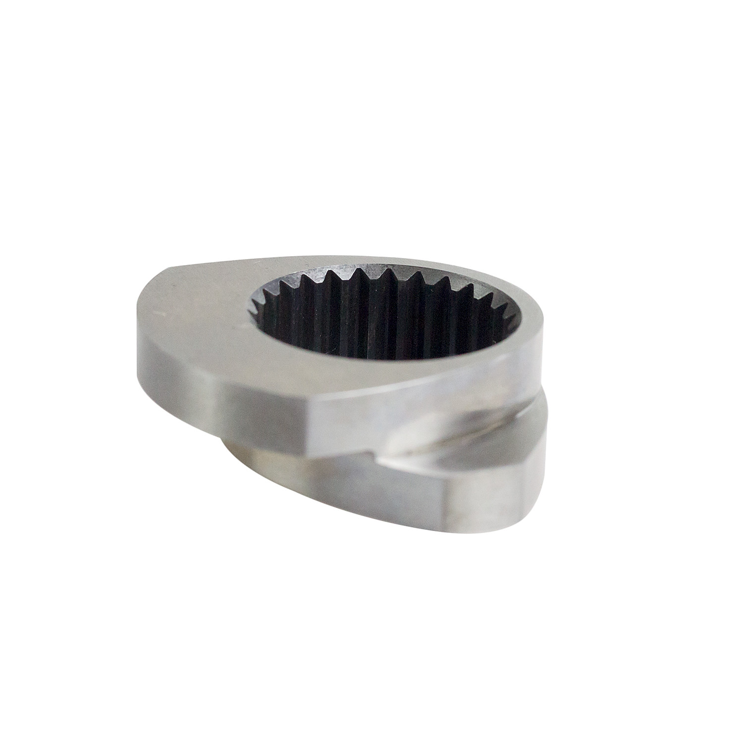 Double Screw Extruder Machine Parts Transition Elements Kneading Block