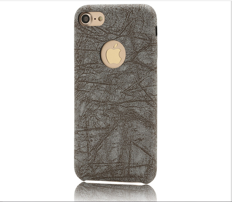 High-end business ultra thin TPU PU Retro Crazy Horse pattern Soft Phone Case for IphoneX 8 7plus 6s