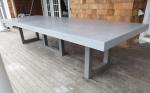 High Strength Garden Outdoor Concrete Furniture GRC Concrete Bench Furniture