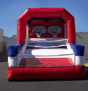 Wholesale Custom Inflatable Sports Games Doubleshot Basketball Shooting Stars For Adult from china suppliers