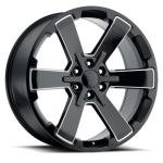 22x9 Chrome Chevrolet Replica Wheels 5662 Fit Silverado Sierra