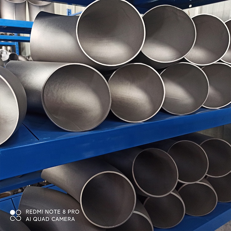 B363 Gr. 2 Titanium Alloy 45 90 Degree Pipe Fitting Elbow for Aerospace Applications