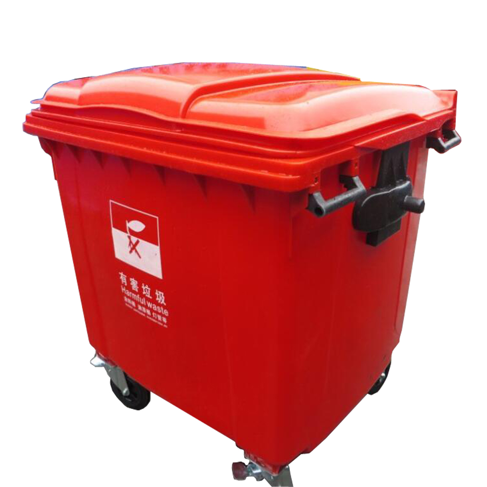 1100L restaurant wheelie recycle garbage bin for residential industry use