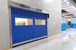 Electric High Speed Roll Up Door With Servo Motor