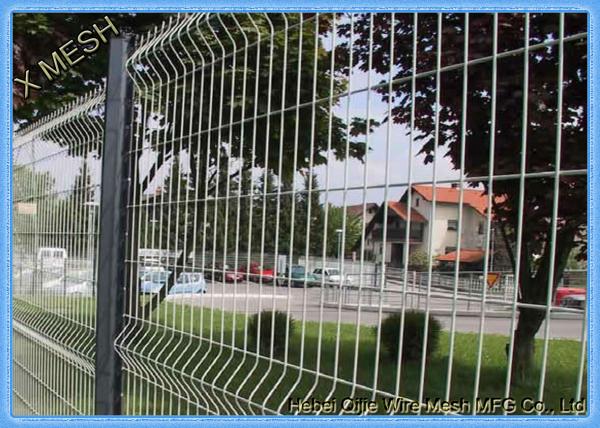 Perimeter Coated Welded Wire Fence Steel-P0002