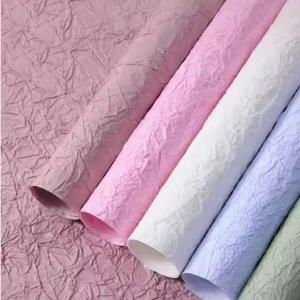 Wholesale Florist Wrapping Paper in Stone Texture for Sustainable Flower Bouquet Packaging from china suppliers