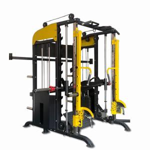 Wholesale Strength Heavy Duty Commercial Gym Fitness Equipment Multi Smith Machine from china suppliers