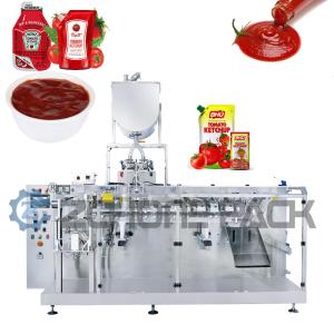 Wholesale Double Feeding Horizontal Pouch Machine Bag Liquid Packaging Machine from china suppliers