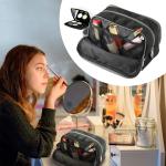 Waterproof Compact Nylon Travel Cosmetic Organizer