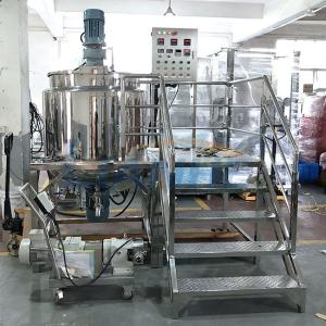 Wholesale LIANHE 2.2kw Liquid Soap Mixer Machine , 2 Jacket Mixer For Dishwashing Liquid from china suppliers