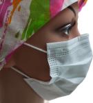 China Manufacturer Wholesale White 3ply Protective Face Mask / 3 Ply Disposable