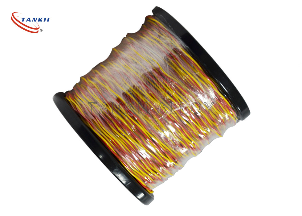 Glass Fiber Insulated Thermocouple Compensating Cable 0.711mm
