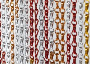 Wholesale Professional Aluminium Chain Fly Curtains Durable For Doors / Window from china suppliers