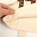 Cotton Beach Canvas Non Woven Fabric Shopping Bag Custom Logo