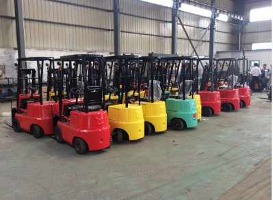 1.5 ton mini tractor machine electric forklift with Twisan brand