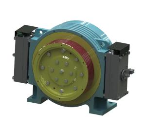 Wholesale ZFW320 S Dia.320mm Elevator Traction Machine Gearless Driving Motor Lift Elevator Part from china suppliers