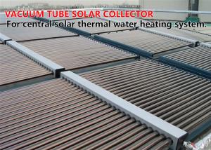 Wholesale Eco Friendly Vacuum Tube Solar Collector , Evacuated Glass Tube Solar Collector from china suppliers