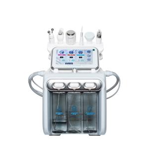 Wholesale Professional 430*380*380mm portable white hydrafacial machine with 6 handles for face skin rejuvenation from china suppliers