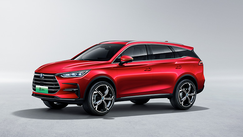 BYD Song Plus EV Electric Cars Left Steering Maximum Torque 330 for Environmentally-Conscious Drivers
