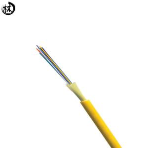 Wholesale Indoor 6 Cores Fiber Optic Drop Cable , Multimode Fiber Optic Cable from china suppliers