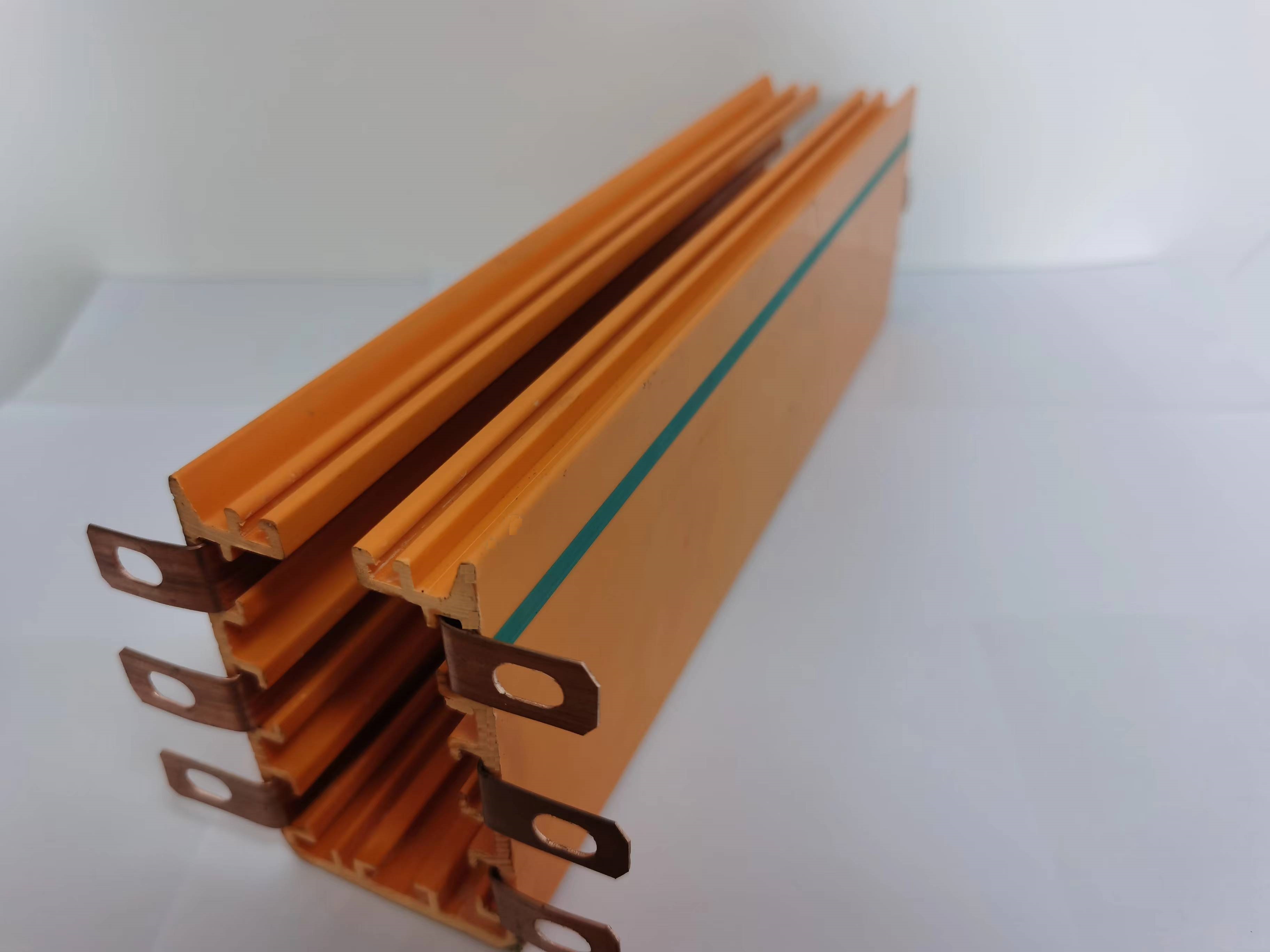 Enclosed Bus Bar PVC Copper HFP52 Multipole 4 Pole all Accessories EOT Crane