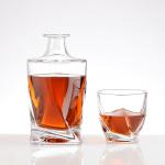 Super Flint Glass Body Beautiful Vodka Whiskey Decanter 50ml 250ml 500ml 750ml