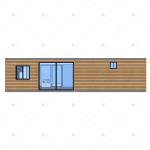Heya-1X04 House Of Flat Pack Shipping Prefabricated House Norway Personal House