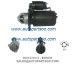 0001230023 - BOSCH Starter Motor 12V 3KW 9T MOTORES DE ARRANQUE
