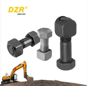 Wholesale Smooth Finish Black 208-32-51210 Track Bolt and Nut for Komatzus PC400 Excavator from china suppliers