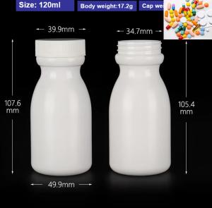 Wholesale 50ml 60ml Medicine Bottles 100ml White Plastic Pill Bottles from china suppliers