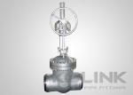 Butt-welded Cast Steel Gate Valve Bolted Bonnet Outside Screw & Yoke