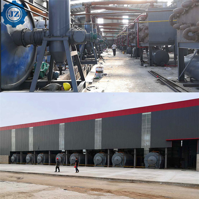 5Ton 10Ton 15Ton Waste Tire Pyrolysis To Furnace Oil And Carbon Black Machine